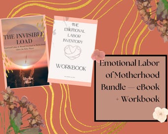 Paquete de trabajo emocional de la maternidad: libro electrónico y cuaderno de ejercicios
