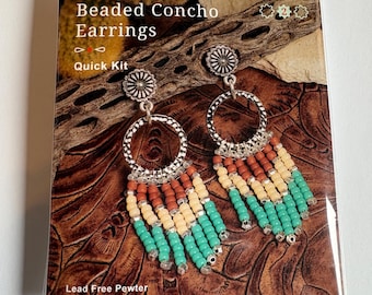 Kit TierraCast: Brincos de Concho com Miçangas