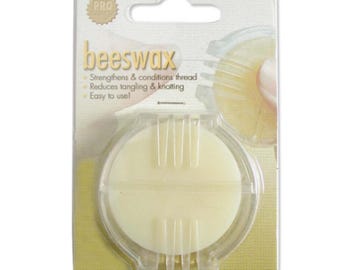 Condicionador de linha de cera de abelha Beadsmith, embalagem blister BW4