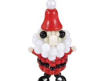 Kit de enfeites de Natal Miyuki Papai Noel nº 41 - Kit de pingentes - Japão