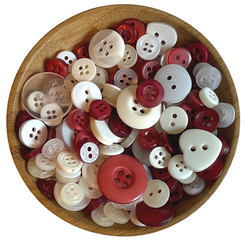 Button Mixes Colors Assorted Sizes Sewing Crafting Jewelry image 8