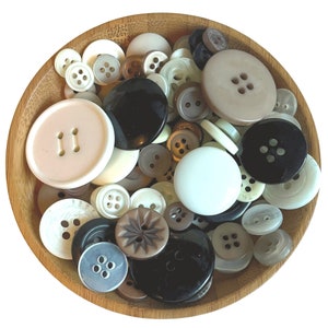 Button Mixes Colors Assorted Sizes Sewing Crafting Jewelry image 6