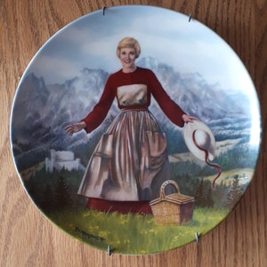 Vintage Collector Plate, &quot;The Sound of Music&quot;