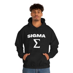 Sigma Σ Heavy Blend Hooded Sweatshirt
