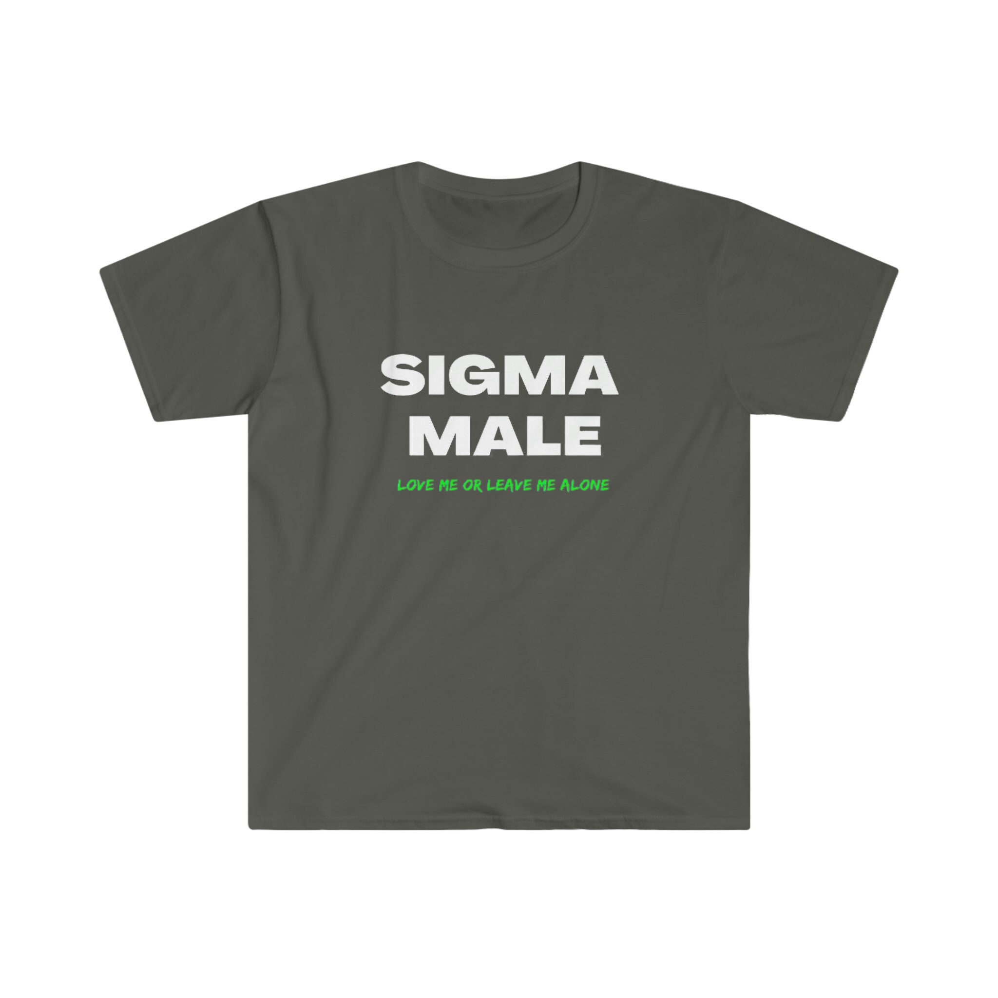  Gigachad Sigma Male Bodybuilder Giga Chad Sigma Grindset  T-Shirt : Clothing, Shoes & Jewelry