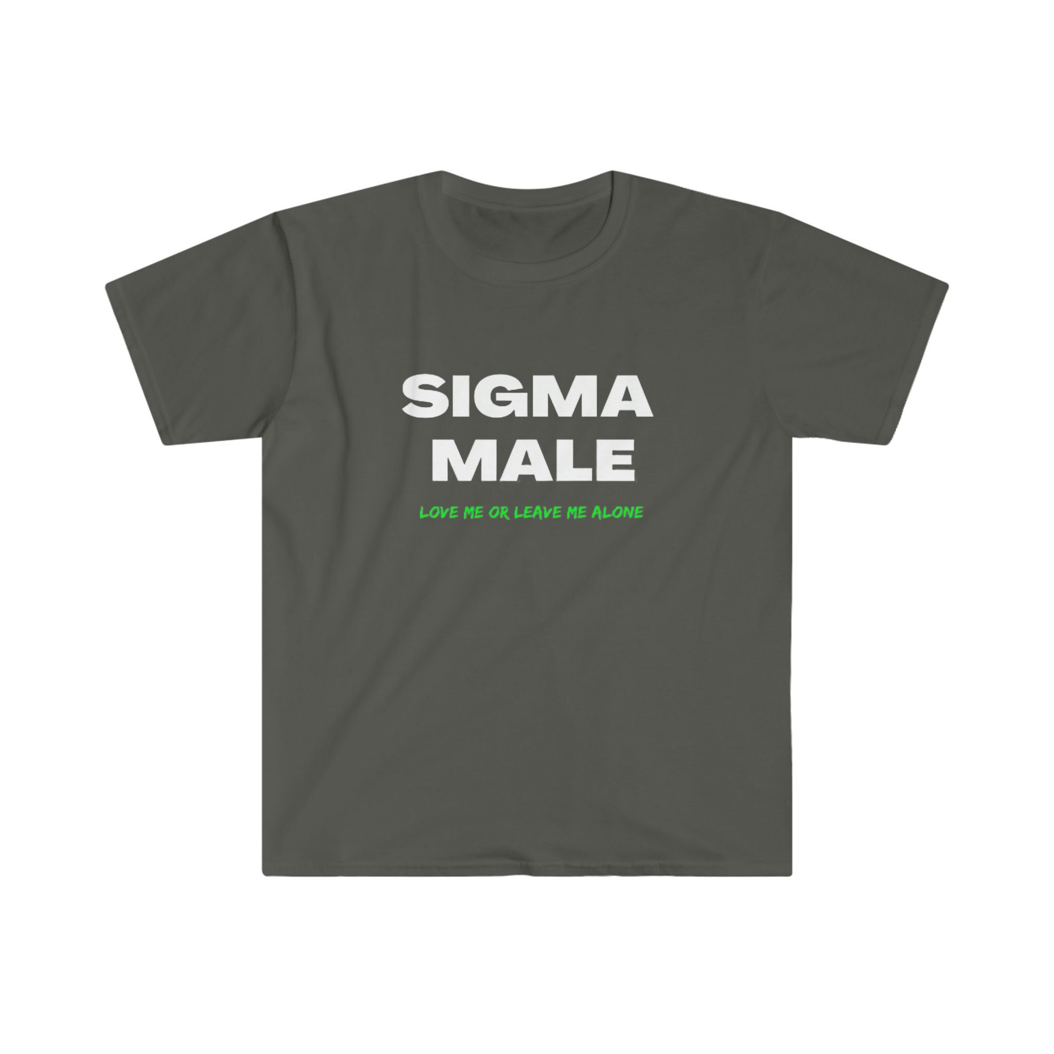 Average Sigma Male Gigachad Meme T-Shirt