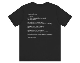 THEC4BAND original lyrics and whimsical art Unisex Jersey Short Sleeve Tee