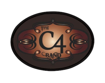 Iron-On Patch - THEC4BAND Concert Logo Patch