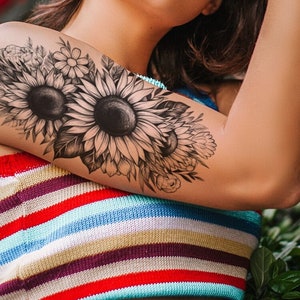 230 Best Sunflower Tattoo Designs With Meaning 2023  TattoosBoyGirl