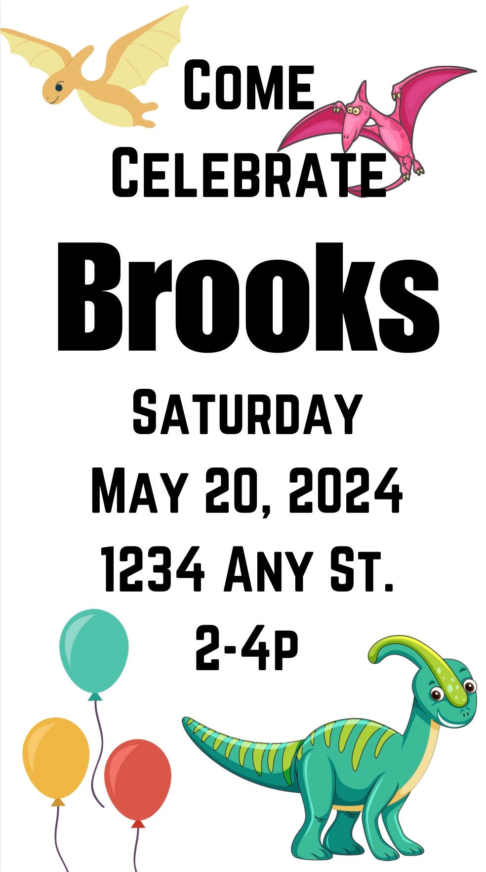 Kids Birthday Invitation/digital Download/personalized Invitation Etsy