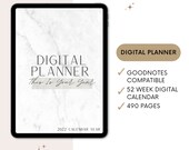 2023 Digital Planner - Digital Planning, GoodNotes Planner, Notability Planner, Minimal Planner, iPad Planner, Dated Digital Planner Journal
