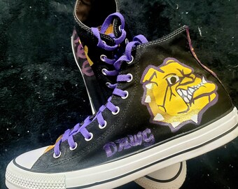 Zapatillas Converse de caña alta personalizadas y pintadas a mano para hombre y mujer