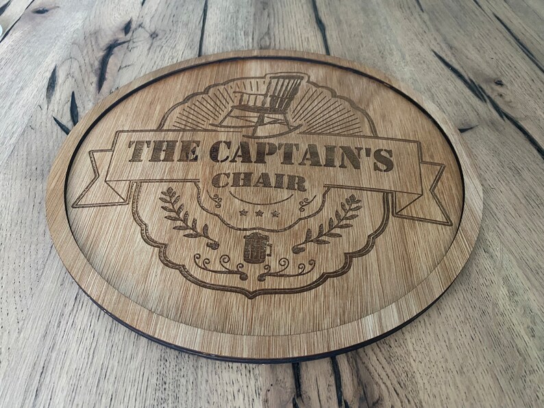 Custom Logo Sign Round Wood Shop Sign Personalized for Business, Restaurant, Bar or Cafe Etsy UK