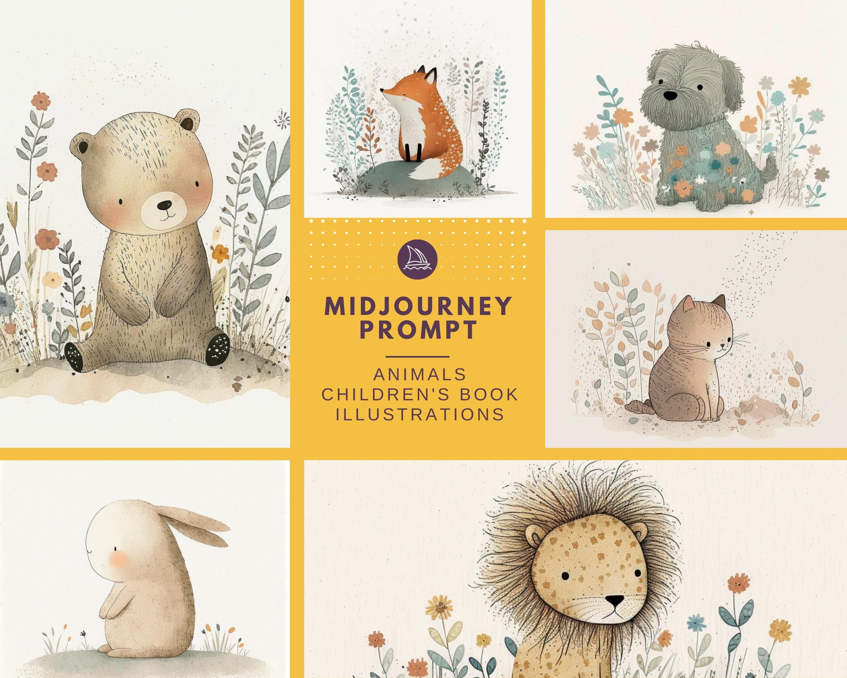 Midjourney Prompt Animal Childrens Book Illustration Etsy midjourney-prompt-animal-childrens-book-illustration-etsy