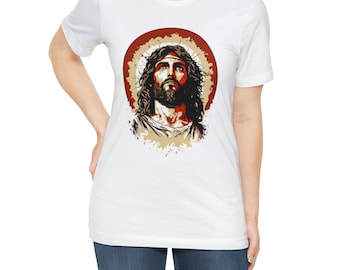 Maglietta Gesù è il re per gli amanti cristiani Maglietta di Gesù, regalo per i religiosi