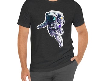 Cute Astronaut Shirt Spaceman T-Shirt for Space Lovers T Shirt for Moon Planets Enthusiast Gift