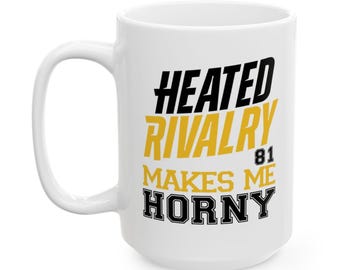 Heated Rivalry-Hockey Romance- LGBTQ- Gay Mug-Hockey Mug-Shane Hollander-Queer Hockey Fan-Ilya Rozanov