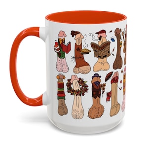 Funny Fall Autumn Ceramic Mug – Adult Humor Thanksgiving Gift