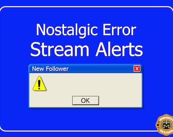 Nostalgic Error Twitch Panels | Twitch, Operating System, Aesthetic ...