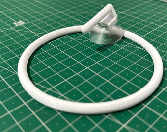 50-225mm Aquarium Floating Plant Rings INCLUDING ANCHOR PIN! Any colour!