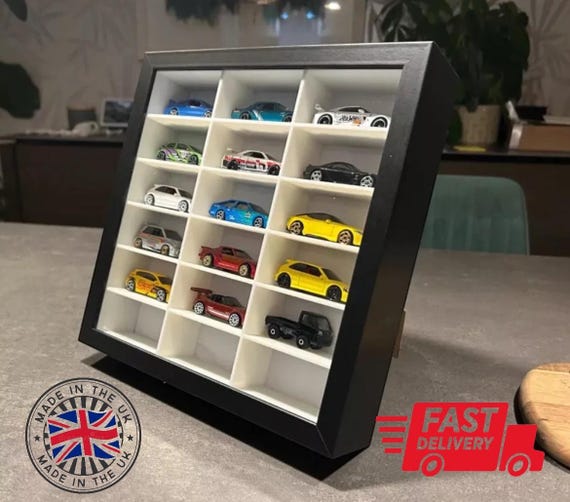Hot Wheels IKEA Picture Frame Insert 18 Car Display Stand