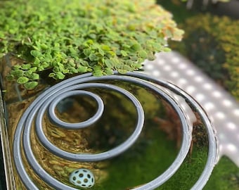 2-9” Aquarium Floating Plant Rings Aquascaping (ANY COLOUR)