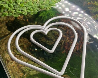 2-9” Aquarium Floating Plant Rings Aquascaping (ANY COLOUR)