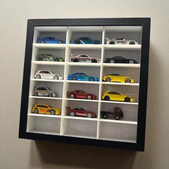 Hot Wheels IKEA Picture Frame Insert 18 Car Display Stand