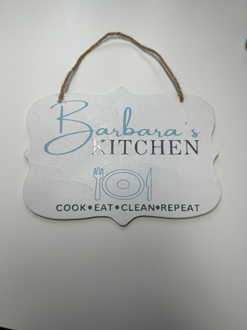 Kitchen Sign - Etsy