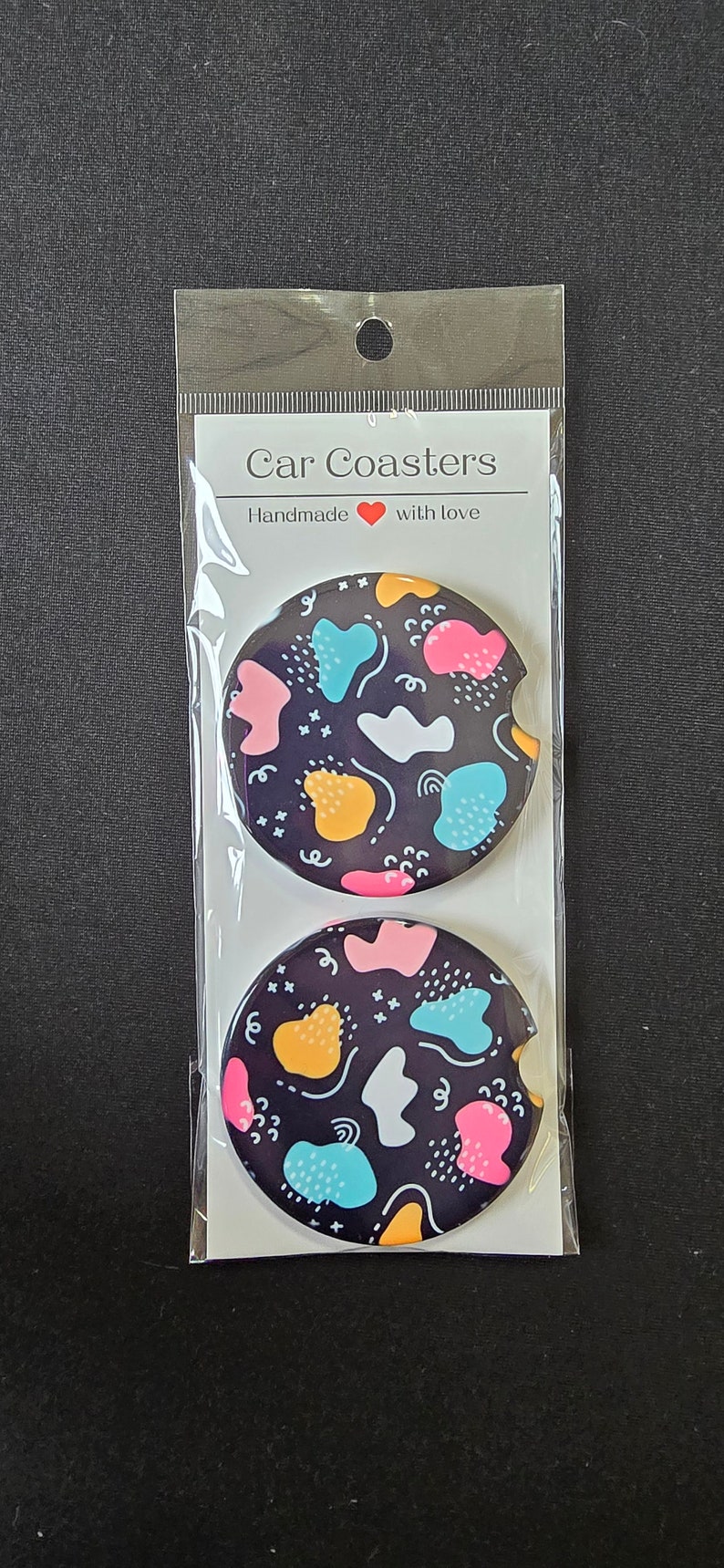 Girly Ceramic or Neoprene Car Coasters - Etsy