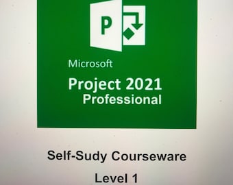 Microsoft Project Self-Study Level 1 Courseware