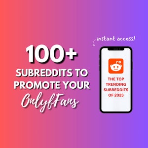 OnlyFans Reddit 100+ Active Subs | Reddit for OnlyFans | Reddit OnlyFans | Reddit Guide | OnlyFans Promo
