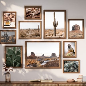 Arizona Wall Print Arizona Print Cactus Wall Art Boho Desert Art Print Nature Gallery Wall Set Mountain Wall Art Mountain Poster Printable