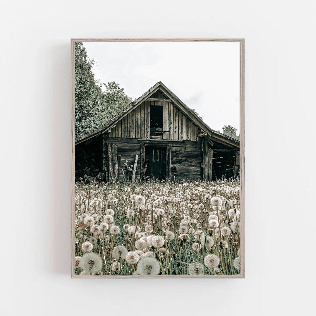 Barn Wall Art Farmhouse Style Art Digital Download Wall Art Etsy