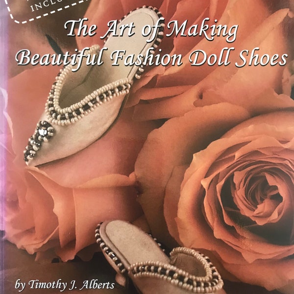 Instruction to Making Crafting Miniature Fashion Doll Shoes Shoe - Box Patterns Accessory 154 colorful photographs Glossy Paper Book