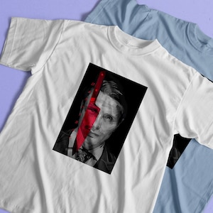 Hannibal T-shirt Unisex, Mads Mikkelsen Shirt, Heavy Cotton Tee