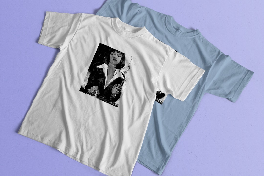 Actual Fact Pulp Fiction Danza Ricamato Travolta Tarantino T-Shirt - Foto 2