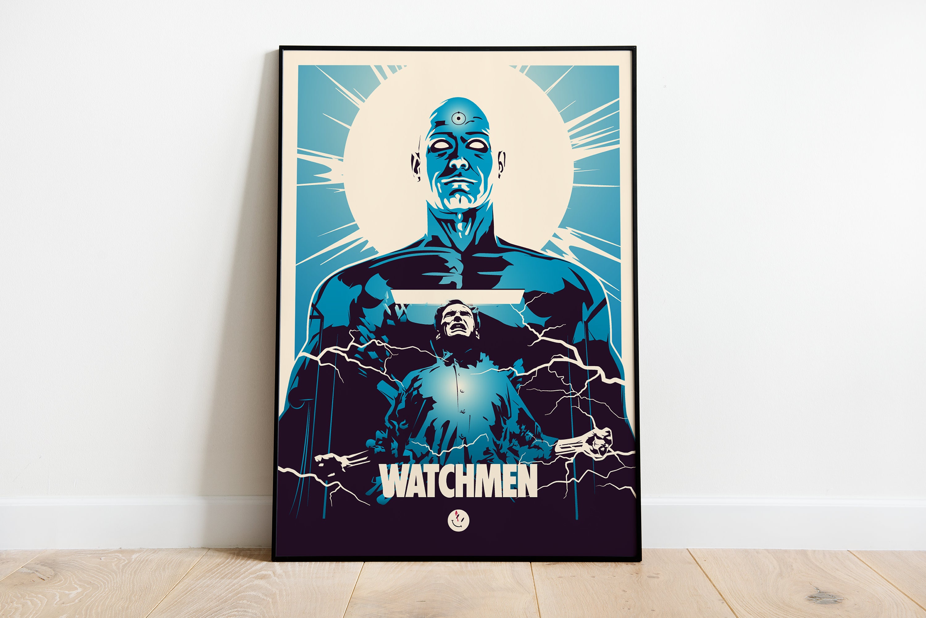 Watchmen Rorschach Comic Book Antihero Art Print Decor - POSTER 20x30