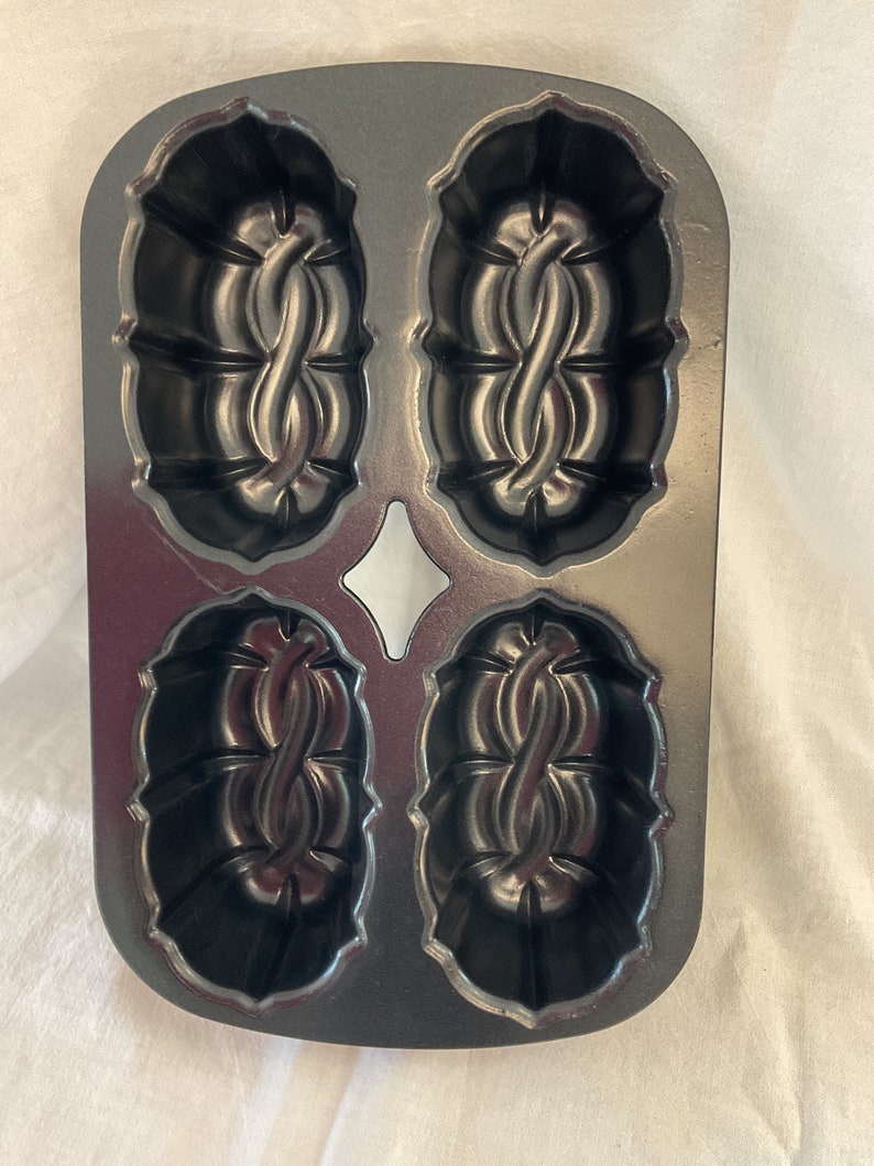 Nordic Ware Bundt Mini Loaf Pan Made in USA Etsy