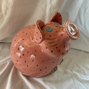 Vintage Ceramic Piggy Bank from Italy