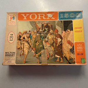 Milton Bradley Vintage Puzzles - Etsy