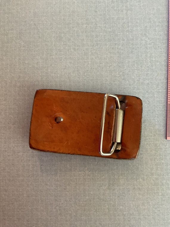 VTG Sun face leather Belt Buckle s-l400.jpg main image 4