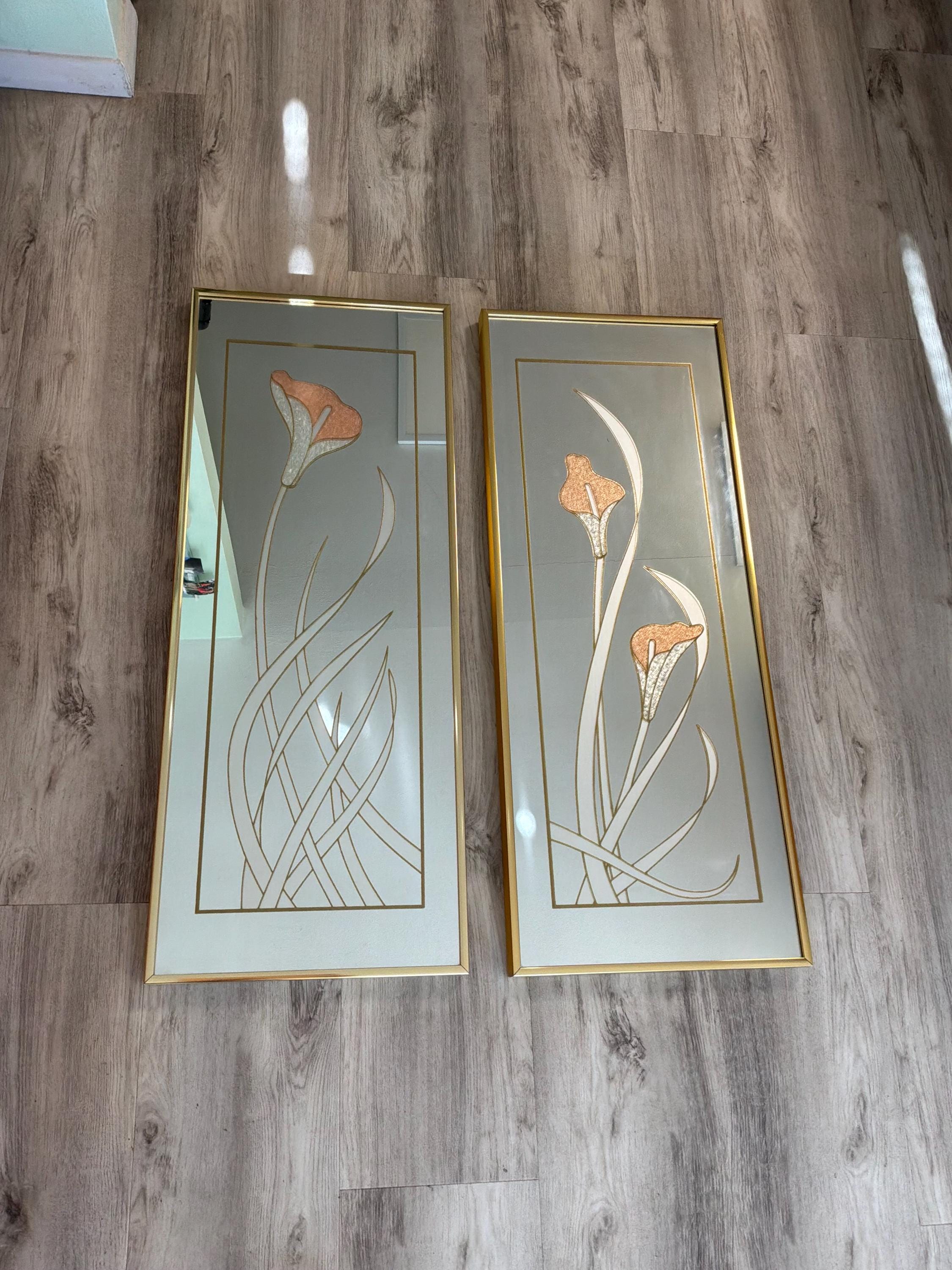 Windsor Mirror Etched - Etsy