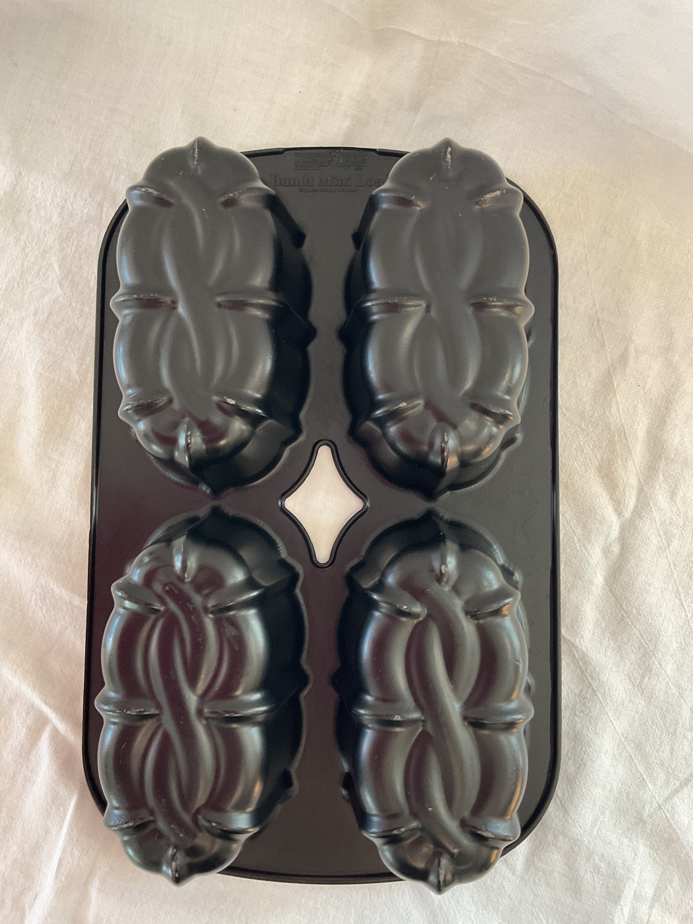 Nordic Ware Bundt Mini Loaf Pan Made in USA Etsy