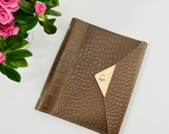 Natural Italian Leather Planner A5