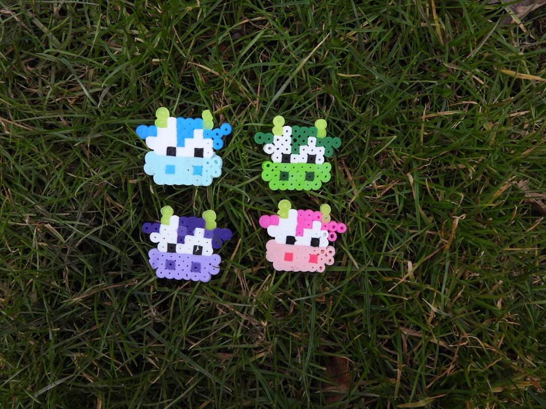 Cow Perler Bead Set Etsy