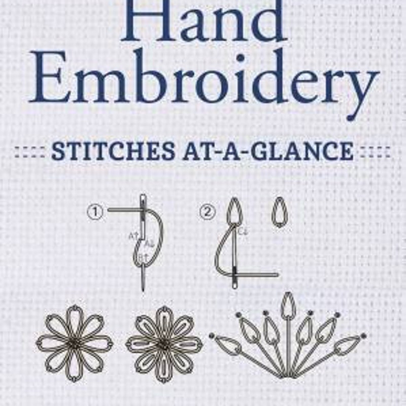 Livre De Points De Broderie DIY - Pour Débutants Et Passionnés - Version B Avec 106 Points