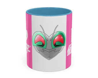 Kamen Rider Coffee Mug: Japanese Superhero Fan Gift