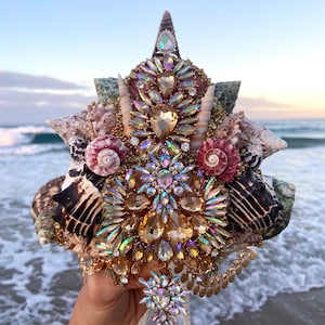 Extra Large Siren of the Sea Mermaid Crown