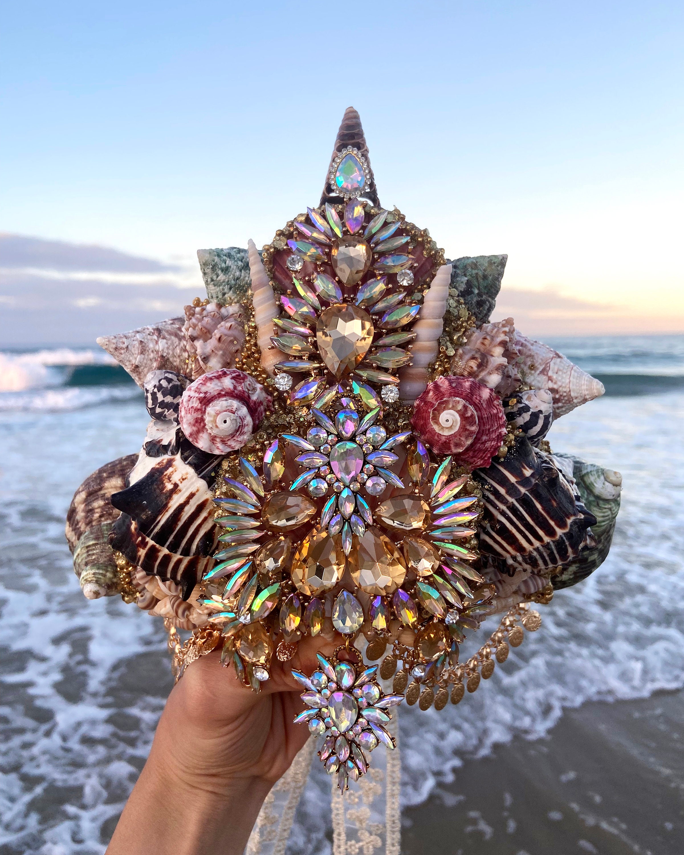 Extra Large Siren of the Sea Mermaid Crown - Etsy